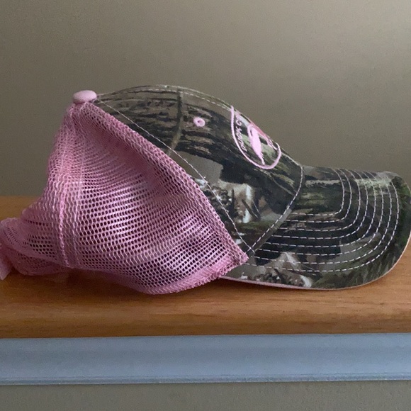 Pink and Camo Duck Commander trucker hat - youth - Picture 4 of 9